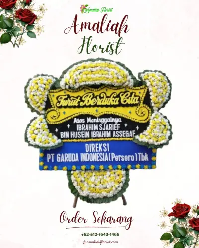 Papan Bunga Duka di Arcamanik